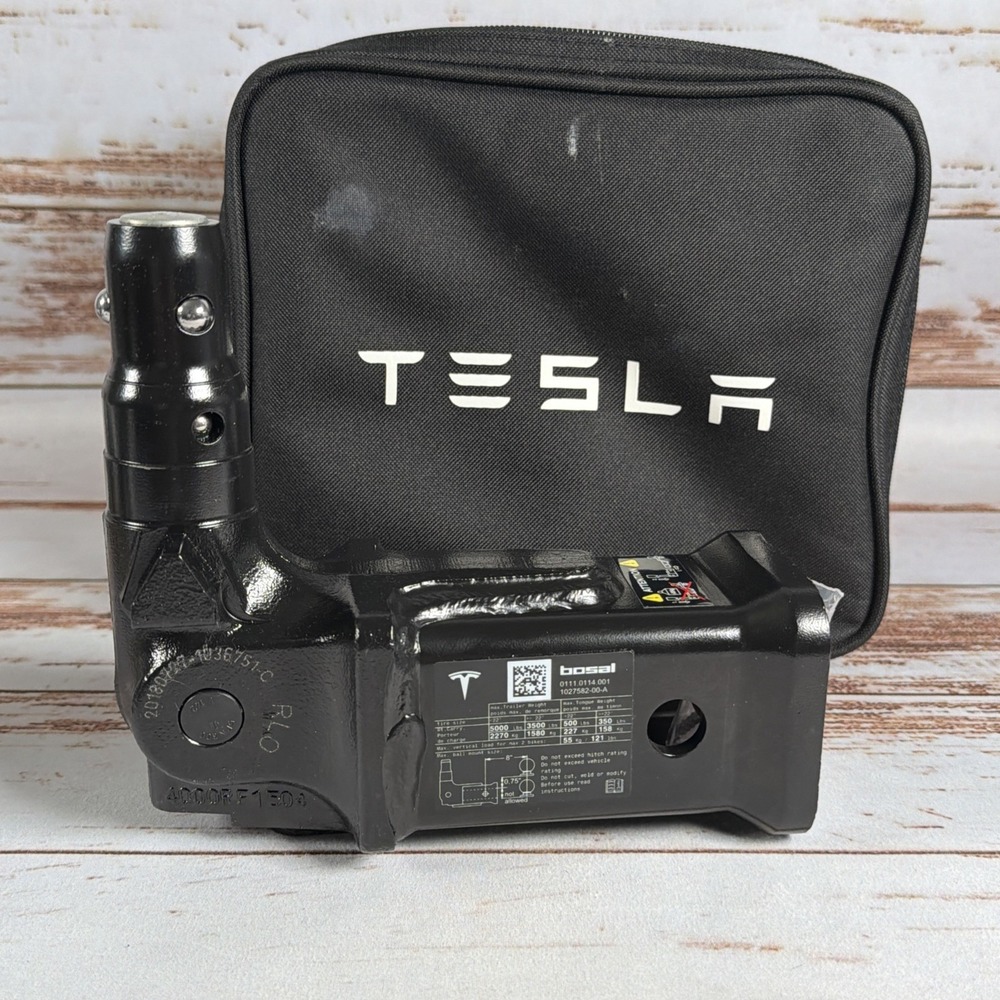 Tesla Model X Trailer Hitch Tow Hook Adapter NEW OEM P1482424-00-A